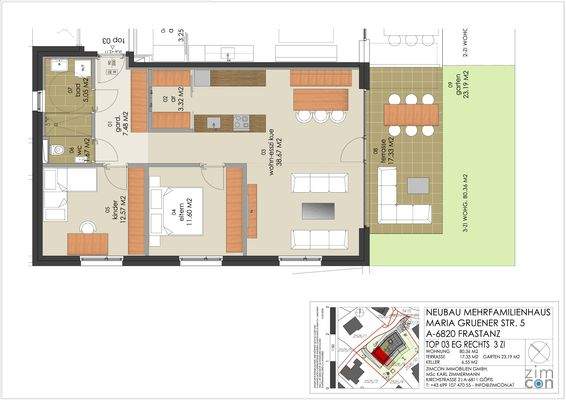 WA MARIA GRUENER STR 5 FRASTANZ TOP 03 EG RECHTS 5