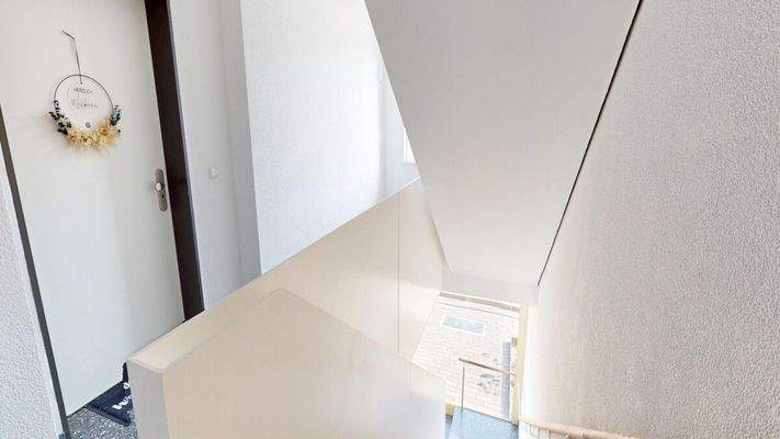 gepflegtes Treppenhaus