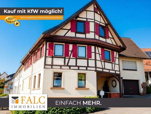 Schönes Fachwerkhaus mit Anbau in Effringen (KI)