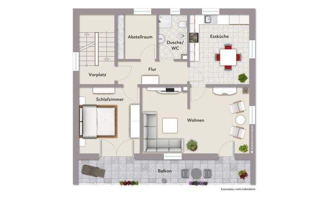 Grundriss Obergeschoss