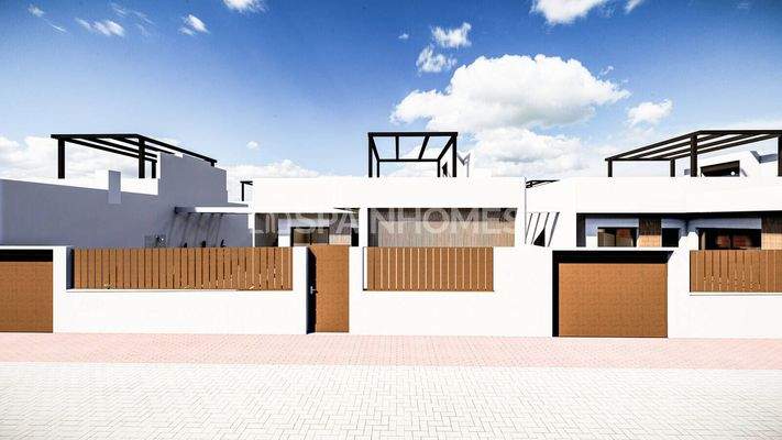 Detached Villas with Private Pools in Roldán Murcia