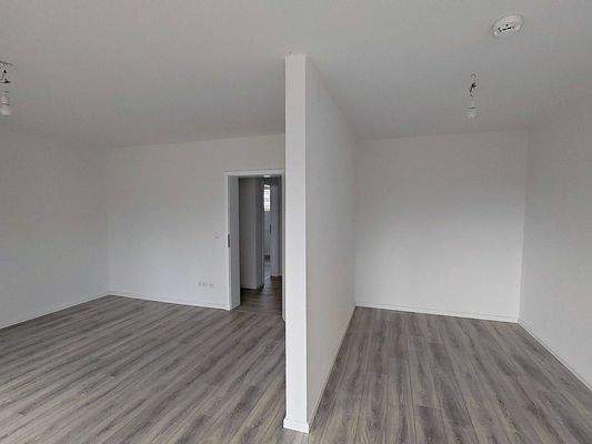 Ansicht III: Wohn- und Schlafbereich