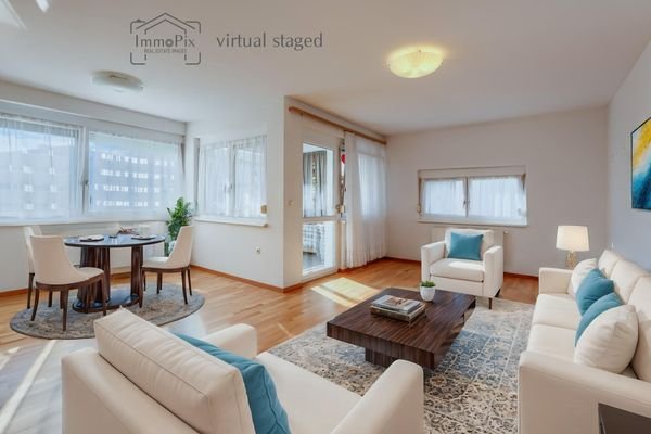 Wohnzimmer - Essplatz (virtual staging)