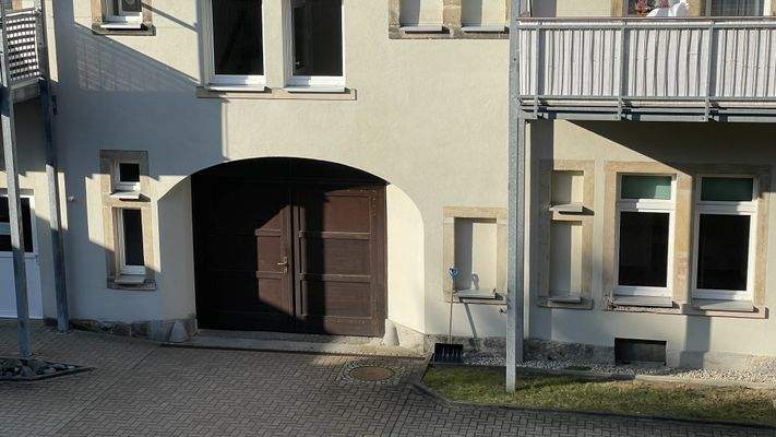 Durchfahrt in den Innenhof