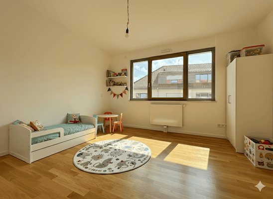 Kinderzimmer mit Tageslicht