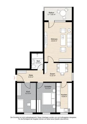Grundriss Wohnung