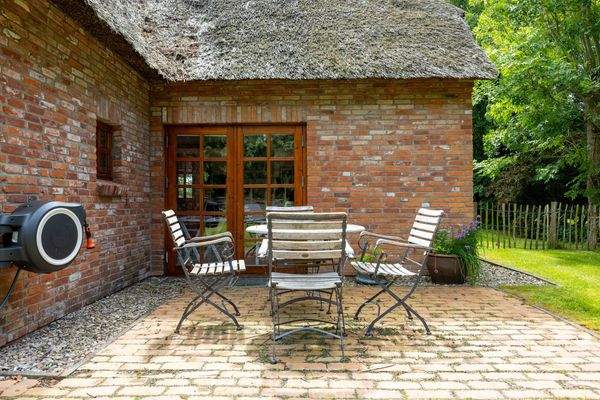 Garten mit Sitzgruppe