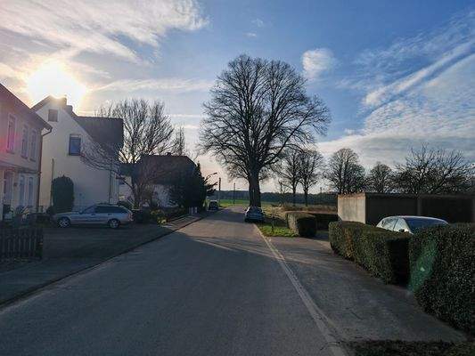 Straße Südrichtung