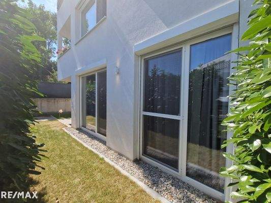 Garten bei Schlafzimmern