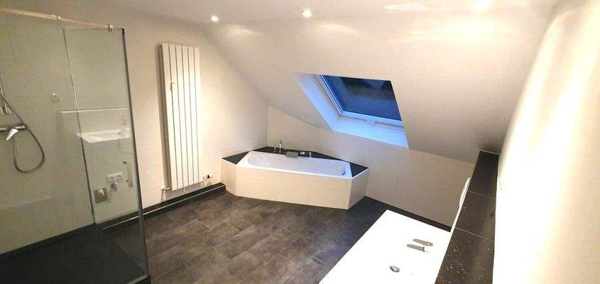 Badezimmer Dachgeschoss