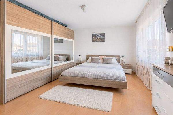 Schlafzimmer: Sehr geräumig