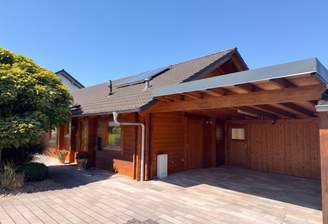 Doppelcarport / Vorderansicht
