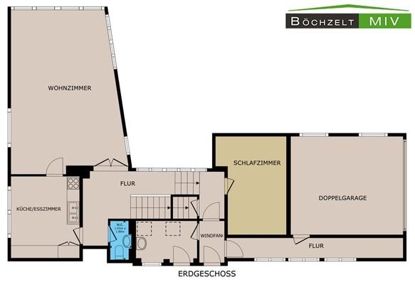 Schematischer Grundriss EG