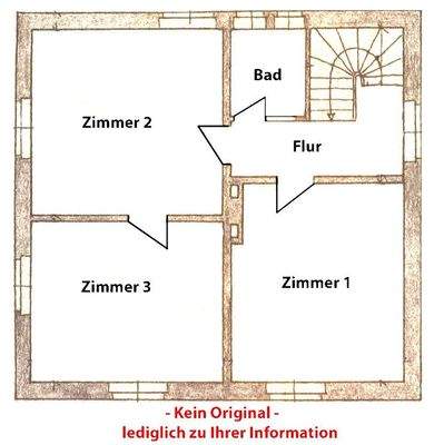 Grundriss Obergeschoss