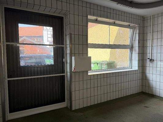 Zugang vom Hinterhof