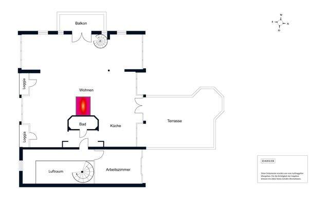 Grundriss erstes Obergeschoss