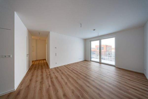 Offener Wohn- und Küchenbereich