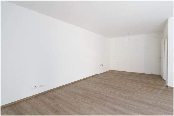 Koch-, Ess- und Wohnbereich (Ansicht ohne Küche)