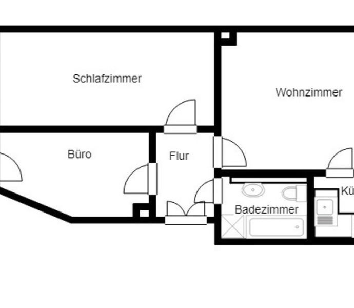 ++Wohnen am Karl-Heine-Kanal - 3-Raumwohnung mit Balkon++
