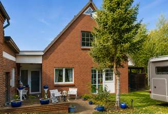 Einfamilienhaus mit KI bearbeitet