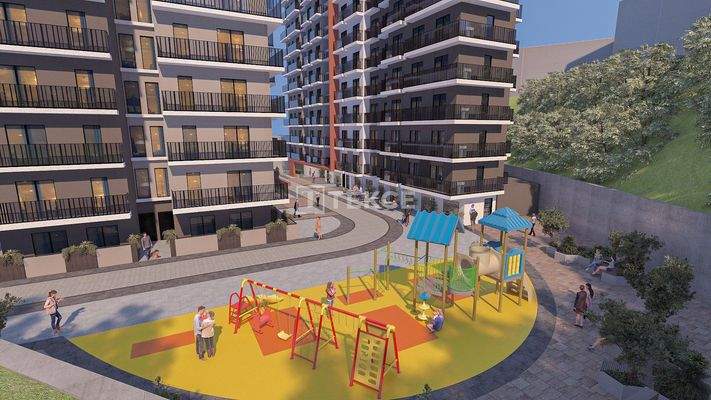 Apartments 250 M from Metrobus in İstanbul Kağıthane