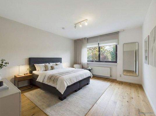 Zimmer KG mit KI gestaltet