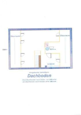 Ausgebautes Dachgeschoss