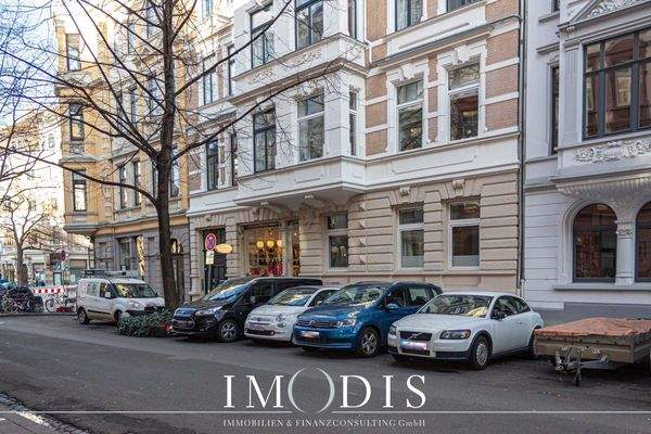 Ladenansicht Hausfassade