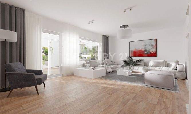 EG Wohnzimmer Visualisierung