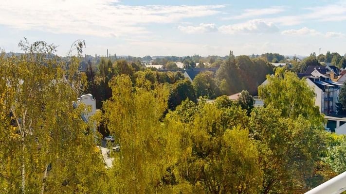 Ausblick Balkon