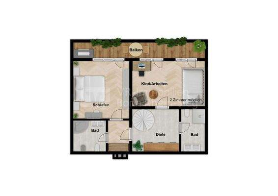 3635 Obergeschoss Grundriss