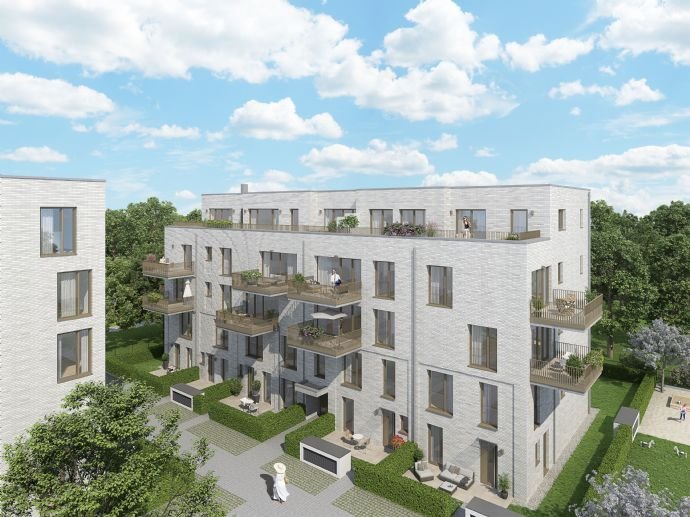 GOLDECK Nr. 1 - Das Tor zu D-Oberkassel, 4 Raumwohnung mit Südbalkon