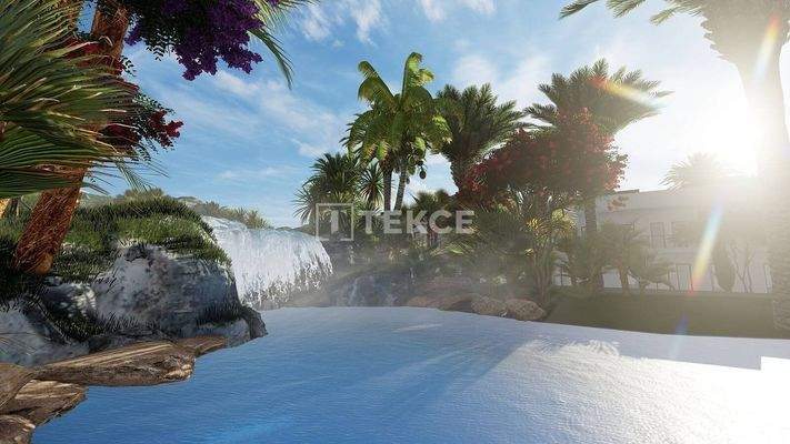 Villas in a Complex Near the Sea in Tatlısu Gazimağusa