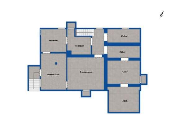 Grundriss - Kellergeschoss