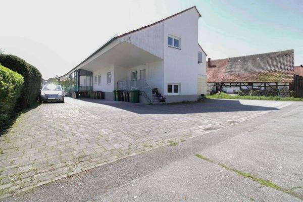 Ansicht Hinterhof Haus