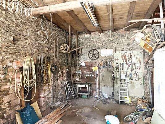 Innere der Scheune