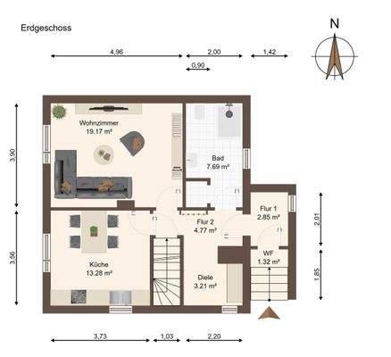 Grundriss Erdgeschoss