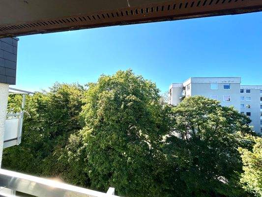 Blick vom Westbalkon