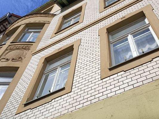 Details zur Fassade Strasenseite