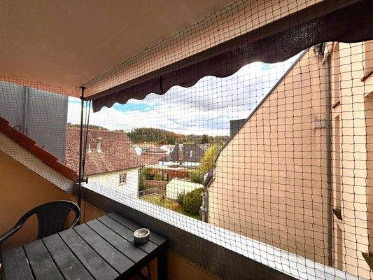 Blick von Dachterrasse