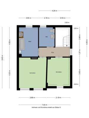 Grundriss Obergeschoss