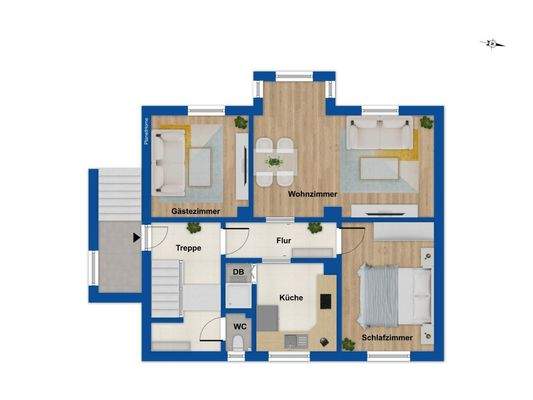 Grundriss Erdgeschoss