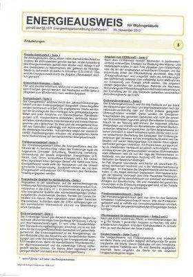 Energieausweis Seite 5