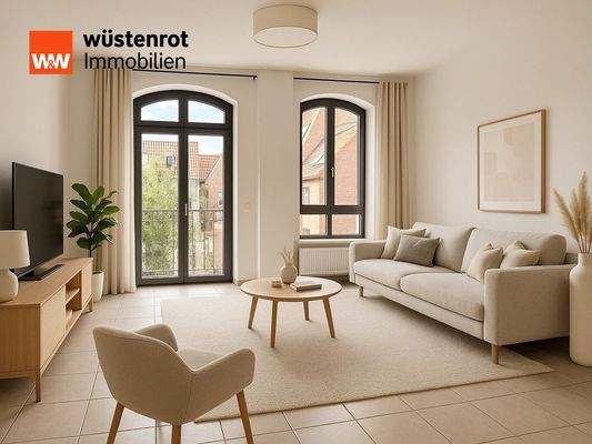 Wohnzimmer (Visualisierung Einrichtung)