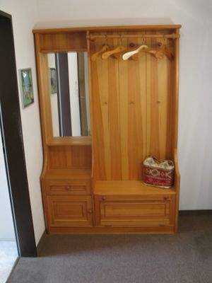 Die derzeitige Flurgarderobe