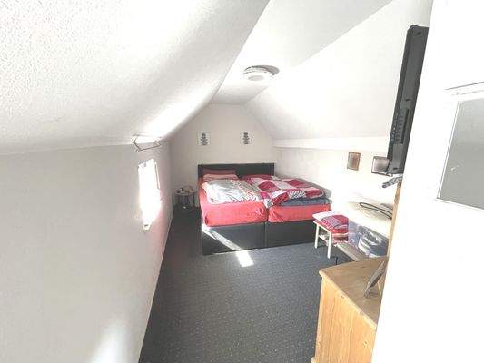 Schlafzimmer im Dachgeschoss