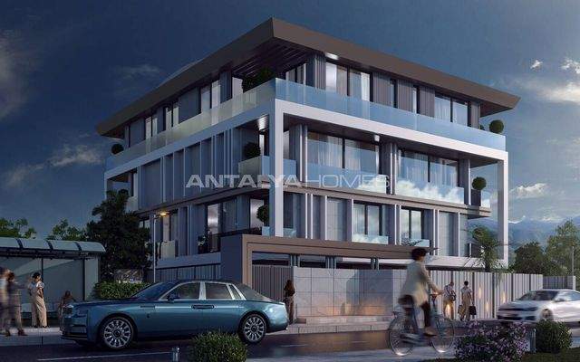 Flats in Complex with Swimming Pool in Antalya Muratpasa