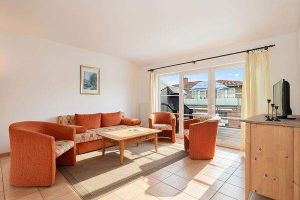 Das lichtdurchflutete Wohnzimmer