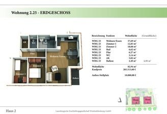 EG Wohnung 2.25
