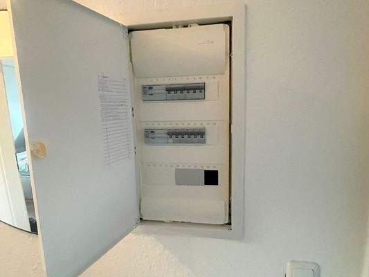 DG Sicherungskasten Wohnungsflur